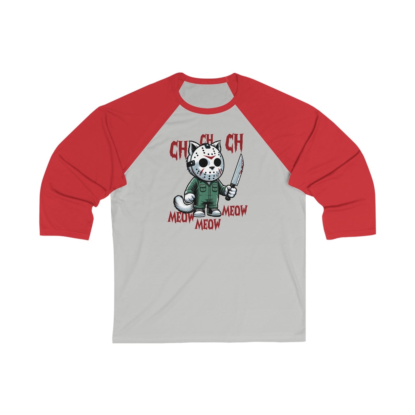 BAILEY-TRENZ MEOW Long Sleeve Baseball Unisex 3\4 Tee