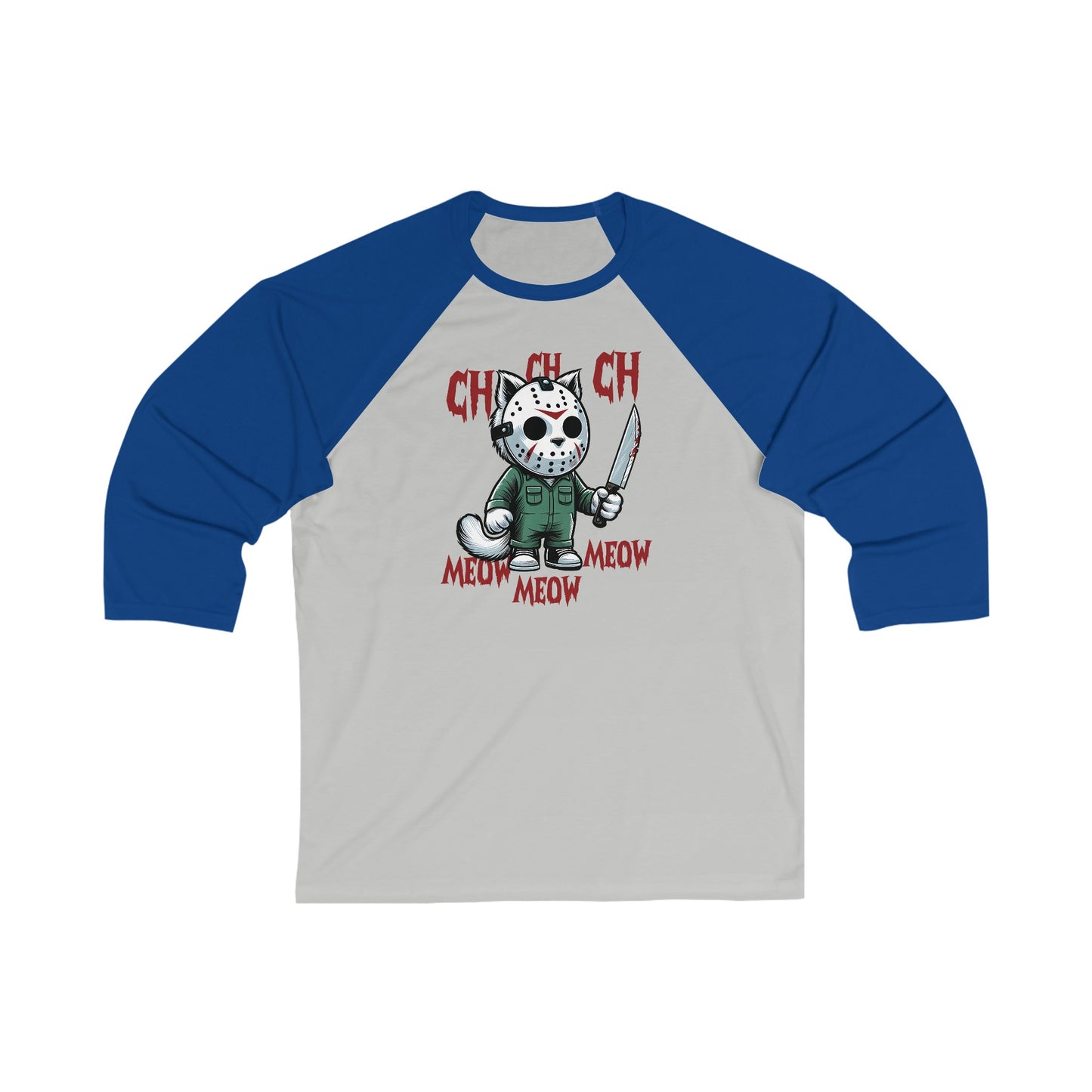 BAILEY-TRENZ MEOW Long Sleeve Baseball Unisex 3\4 Tee