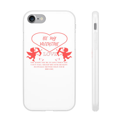 Embrace Modern Style and Protection with "Be My Valentine's" Flexi iPhone & Galaxy Case