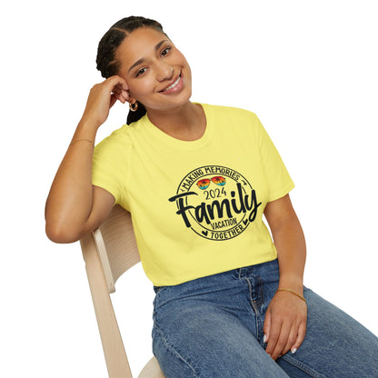 Together Making Memories 2024 Family Vacation T-Shirt