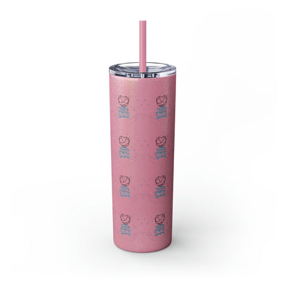 Believe In You Hot/Cold Skinny Tumbler with Straw, 20oz