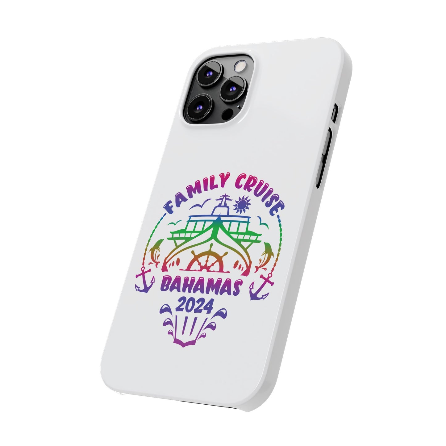 Family Cruise Bahamas iPhone Case With High Detail Design