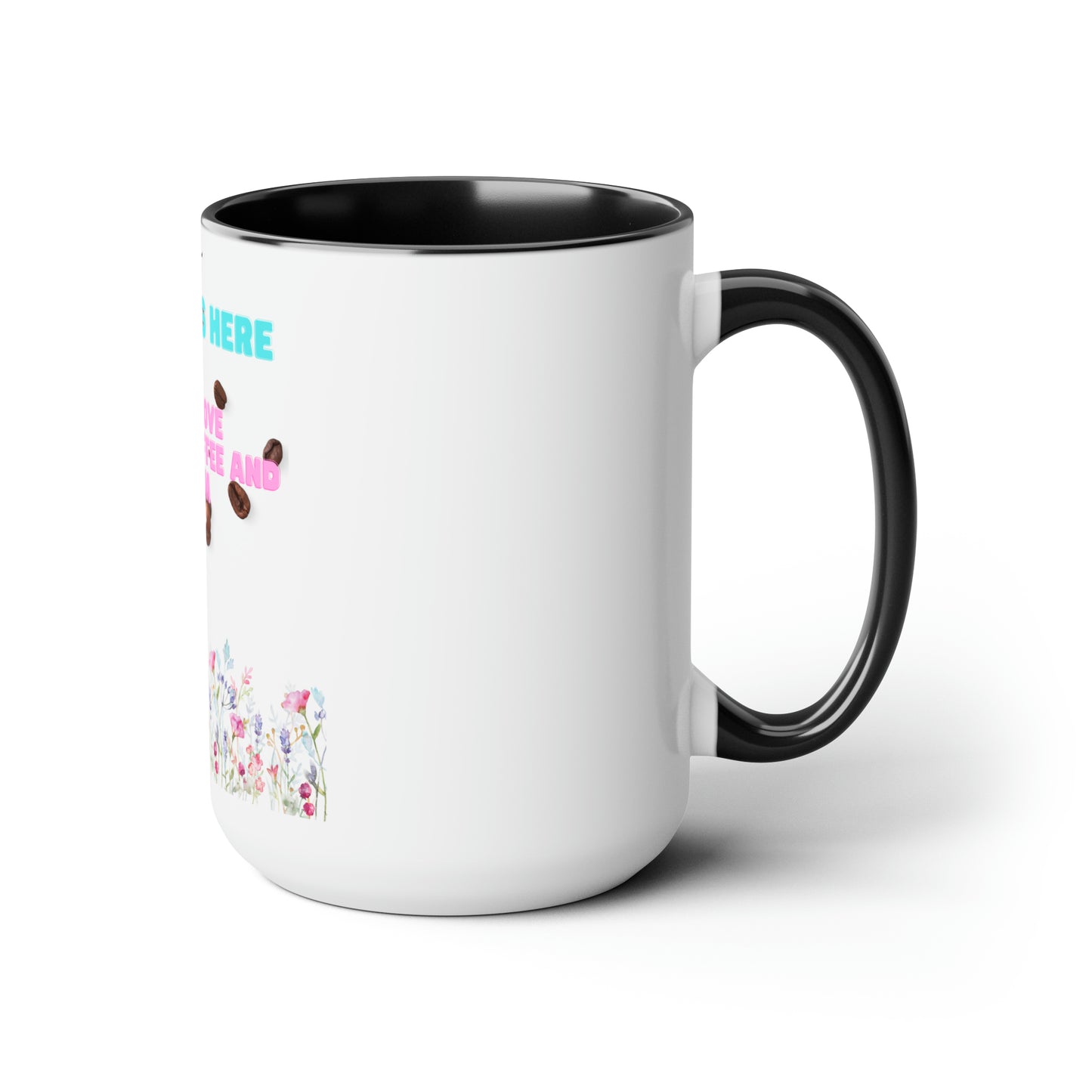 Sip in Style with Our Two-Tone 15oz Coffee Mug - Embrace Your Love Language: Sarcasm!