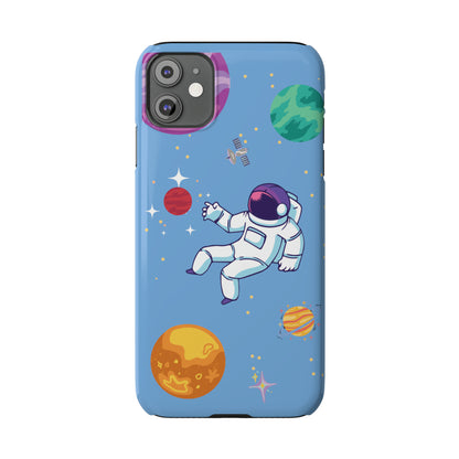 Astronaut Slim iPhone Cases - Stylish Protection for iPhone 11, 12, 13, 14, 15