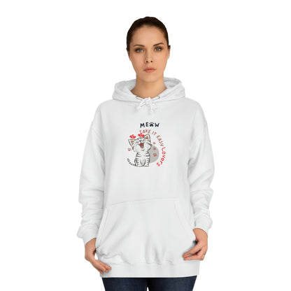 Take It Easy Lovers Hoodie - Cozy Comfort with a Stylish Twist