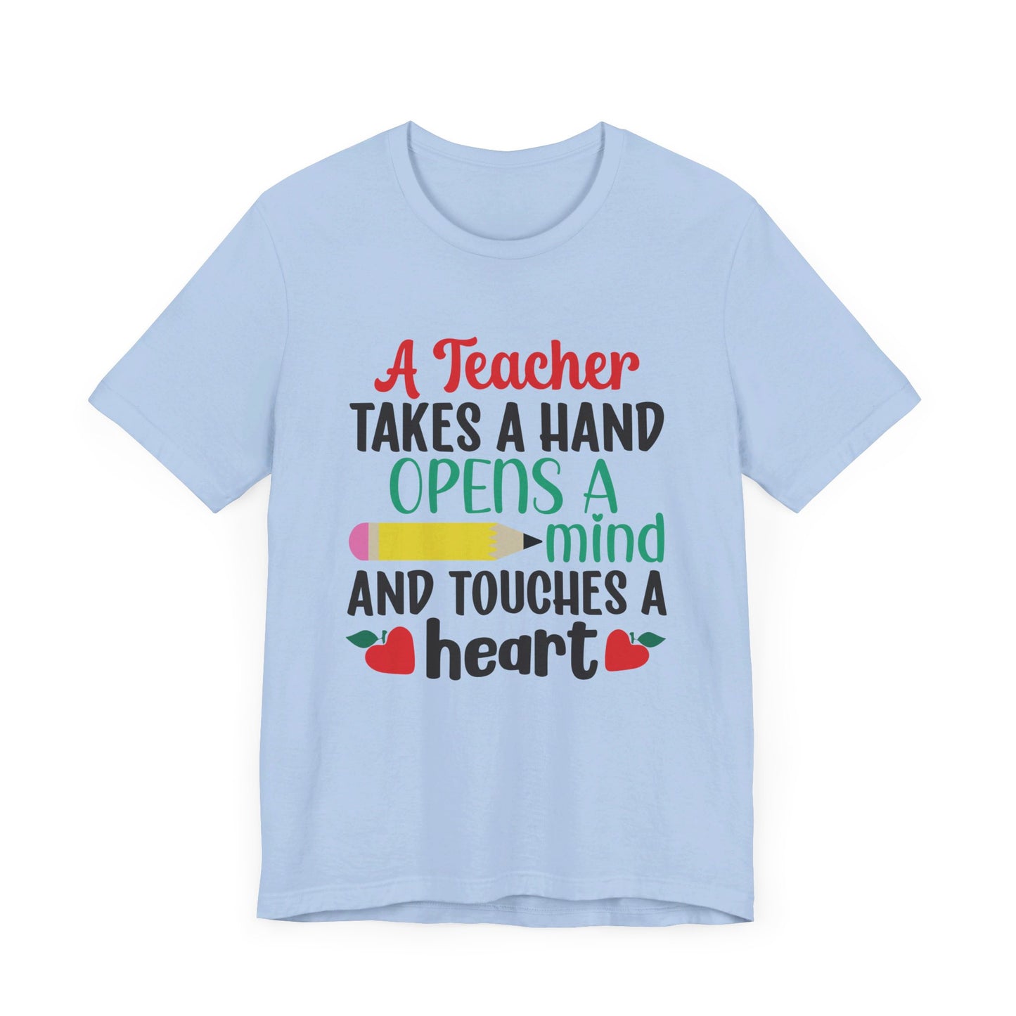 Inspirational Teacher Jersey Quote T-Shirt