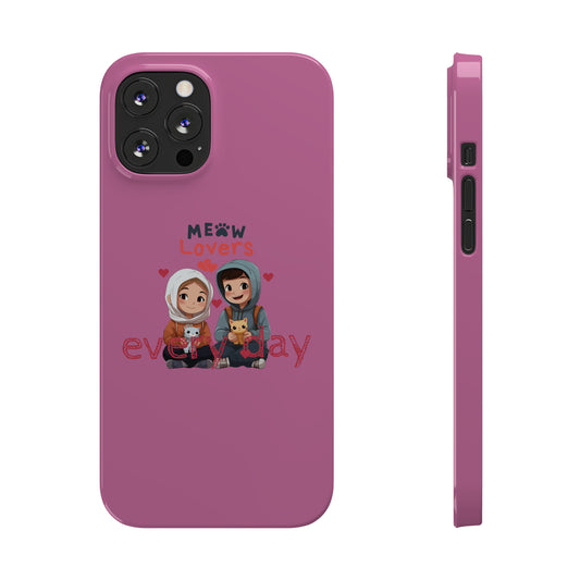 Meow Lovers Slim iPhone Cases