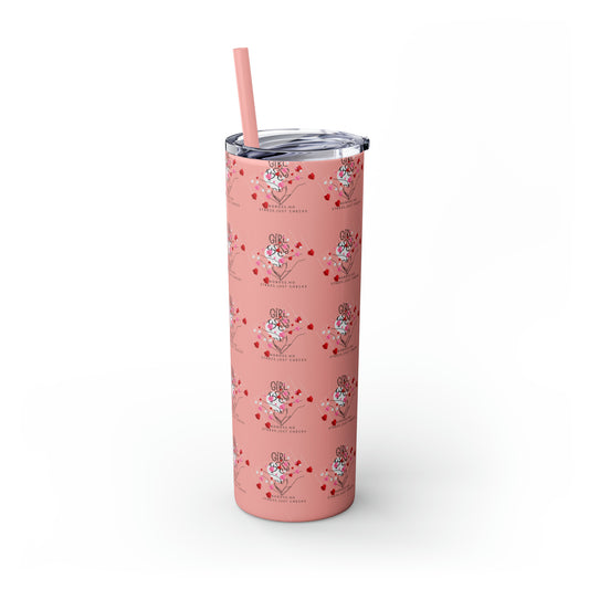 Skinny Girl Boss HOT & COLD Cup/Tumbler with Straw, 20oz