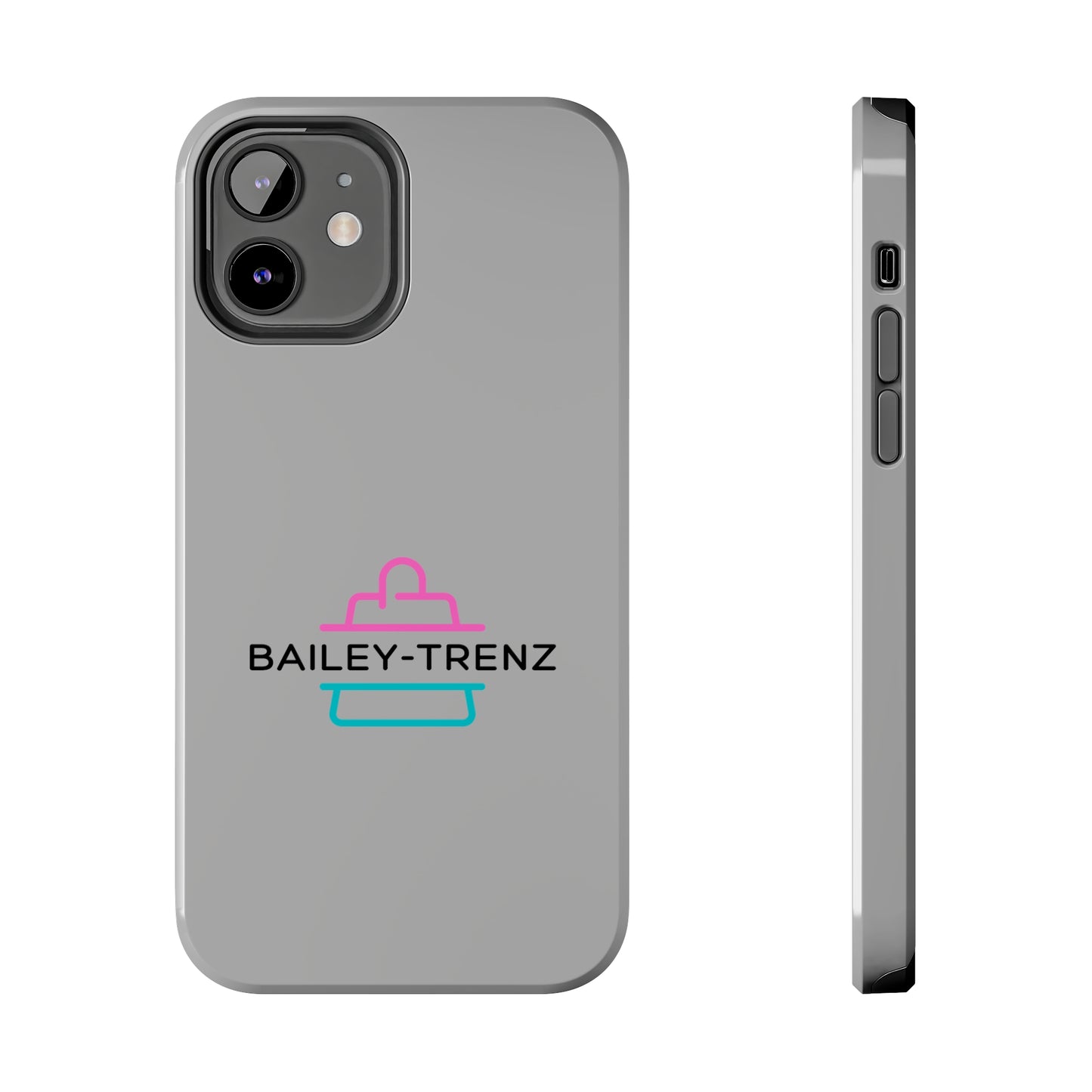 Tough Gray BAILEY-TRENZ iPhone X-15 Cases