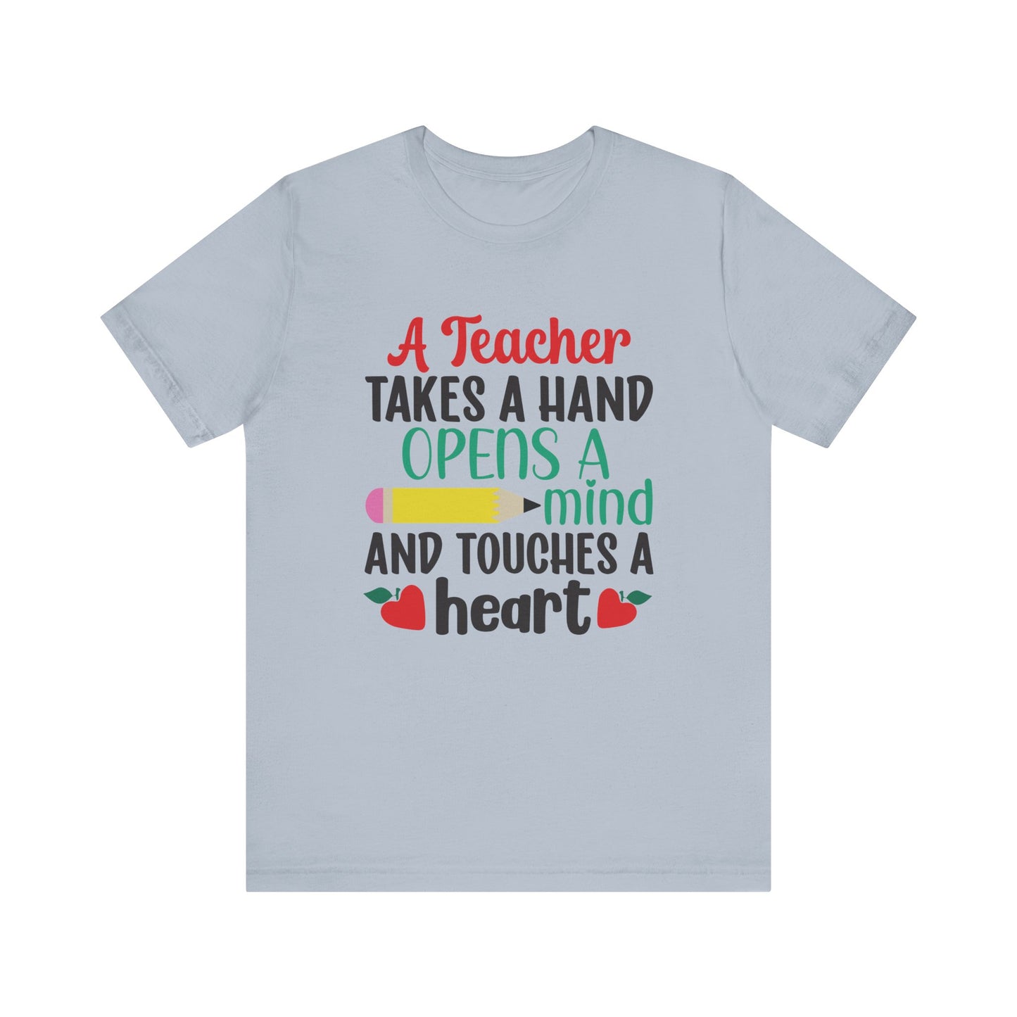 Inspirational Teacher Jersey Quote T-Shirt