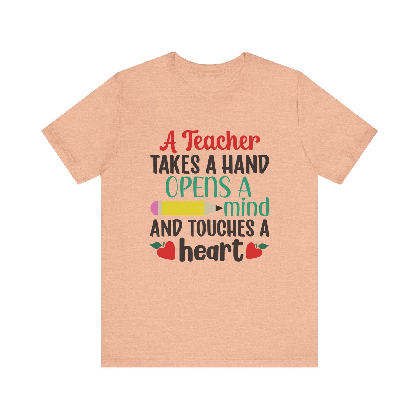 Inspirational Teacher Jersey Quote T-Shirt