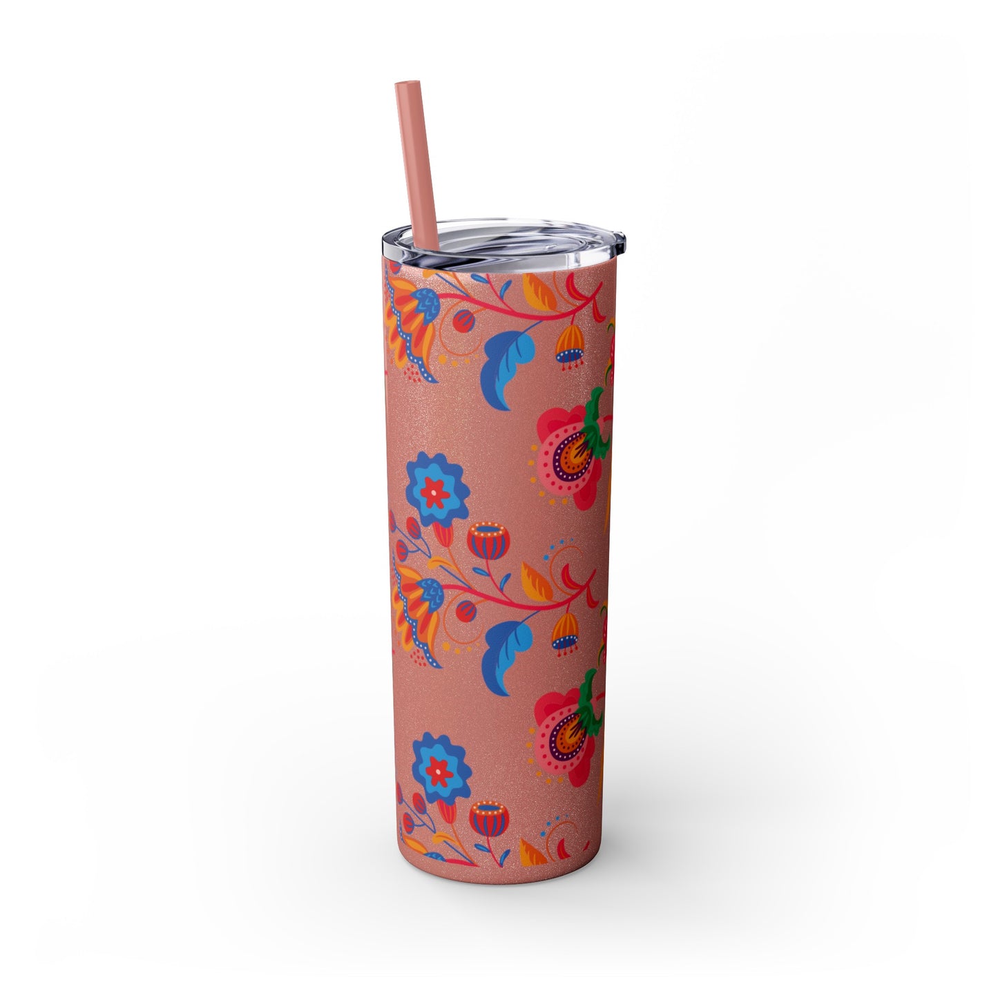 Skinny Tumbler with Straw, 20oz