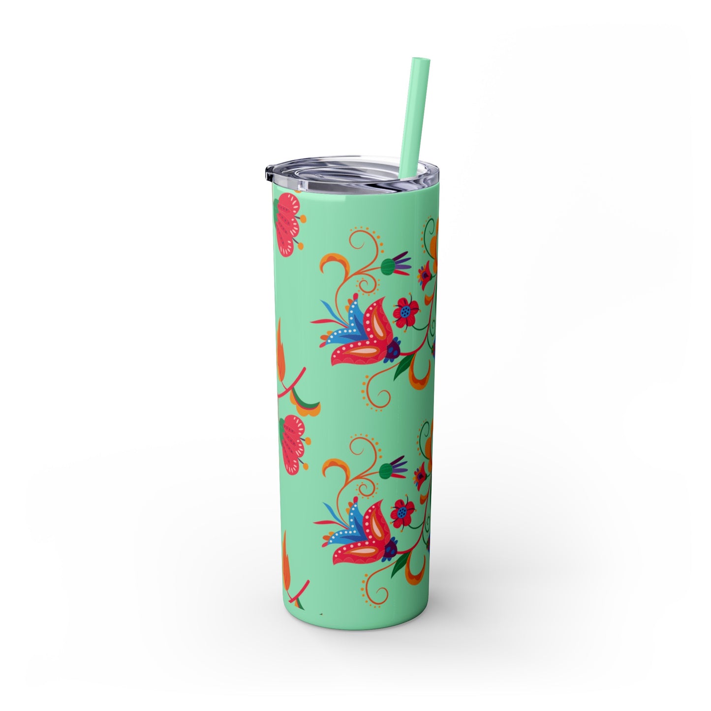 Skinny Tumbler with Straw, 20oz