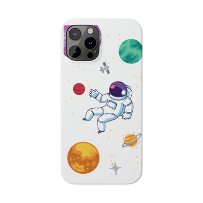 Astronaut Slim iPhone Cases - Elevate Your Device with Cosmic Style