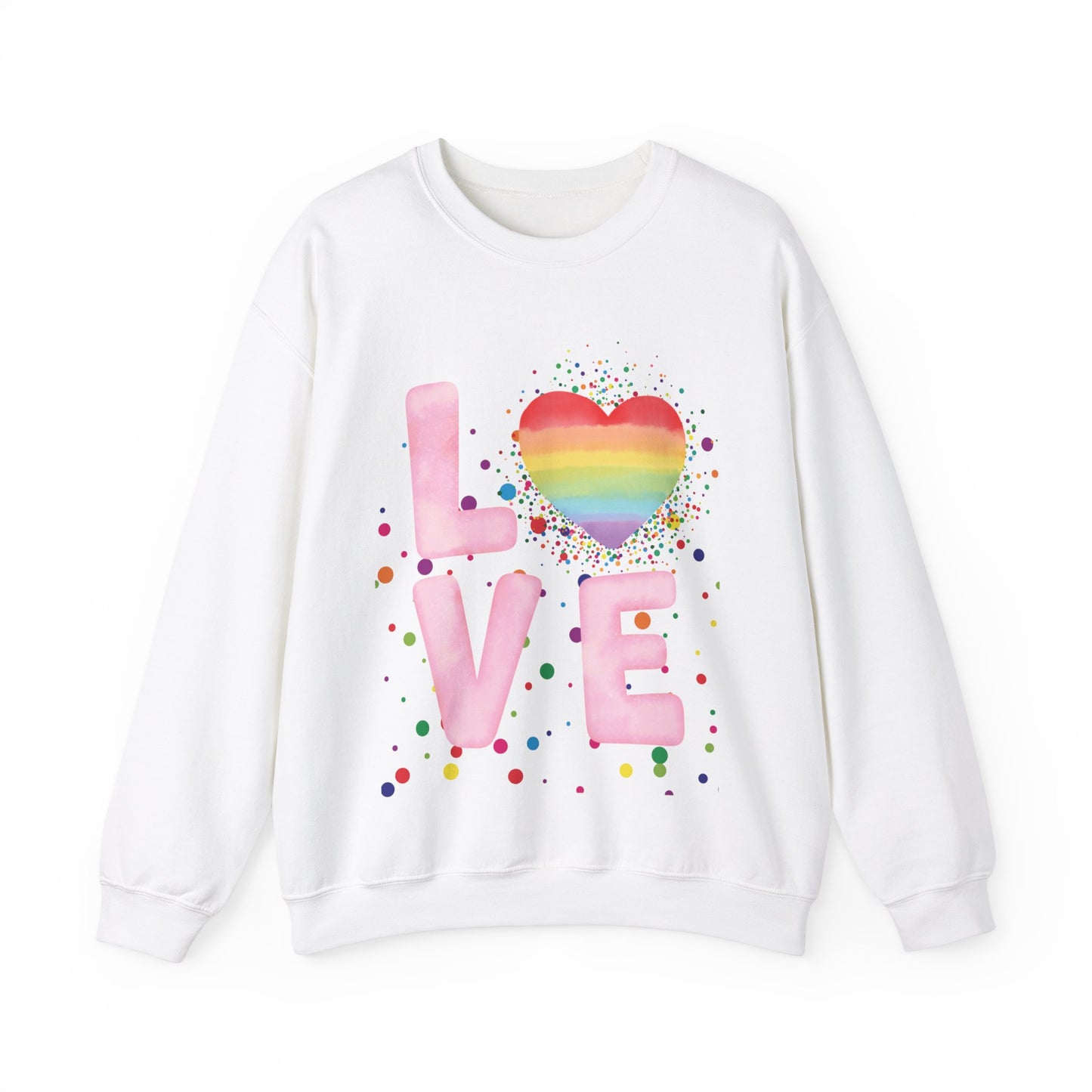Love Rainbow Pride Color Unisex Sweatshirt