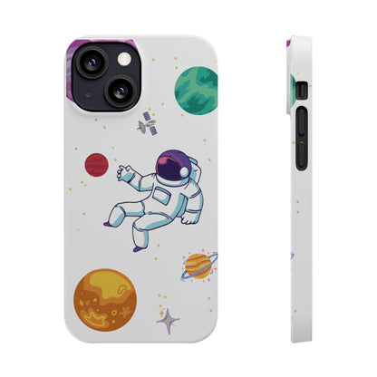 Astronaut Slim iPhone Cases - Elevate Your Device with Cosmic Style