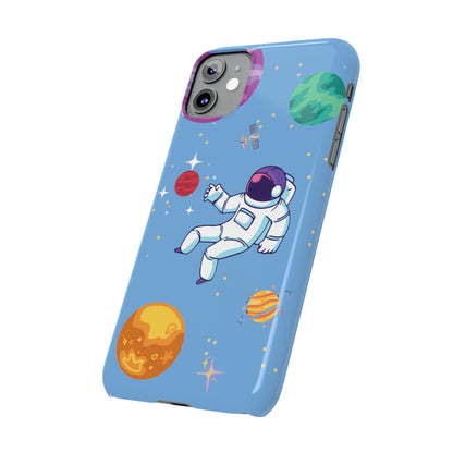 Astronaut Slim iPhone Cases - Stylish Protection for iPhone 11, 12, 13, 14, 15