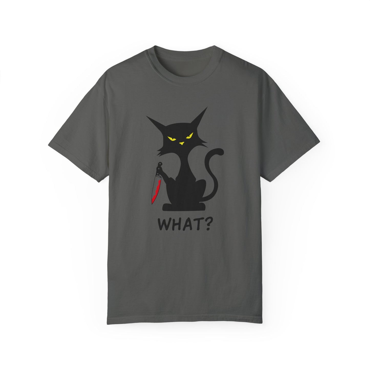 What, Meow Comfort Colors 1717 Customizable Garment-Dyed T-Shirt T-shirt