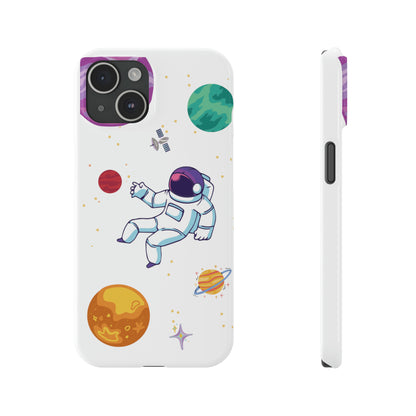 Astronaut Slim iPhone Cases - Elevate Your Device with Cosmic Style