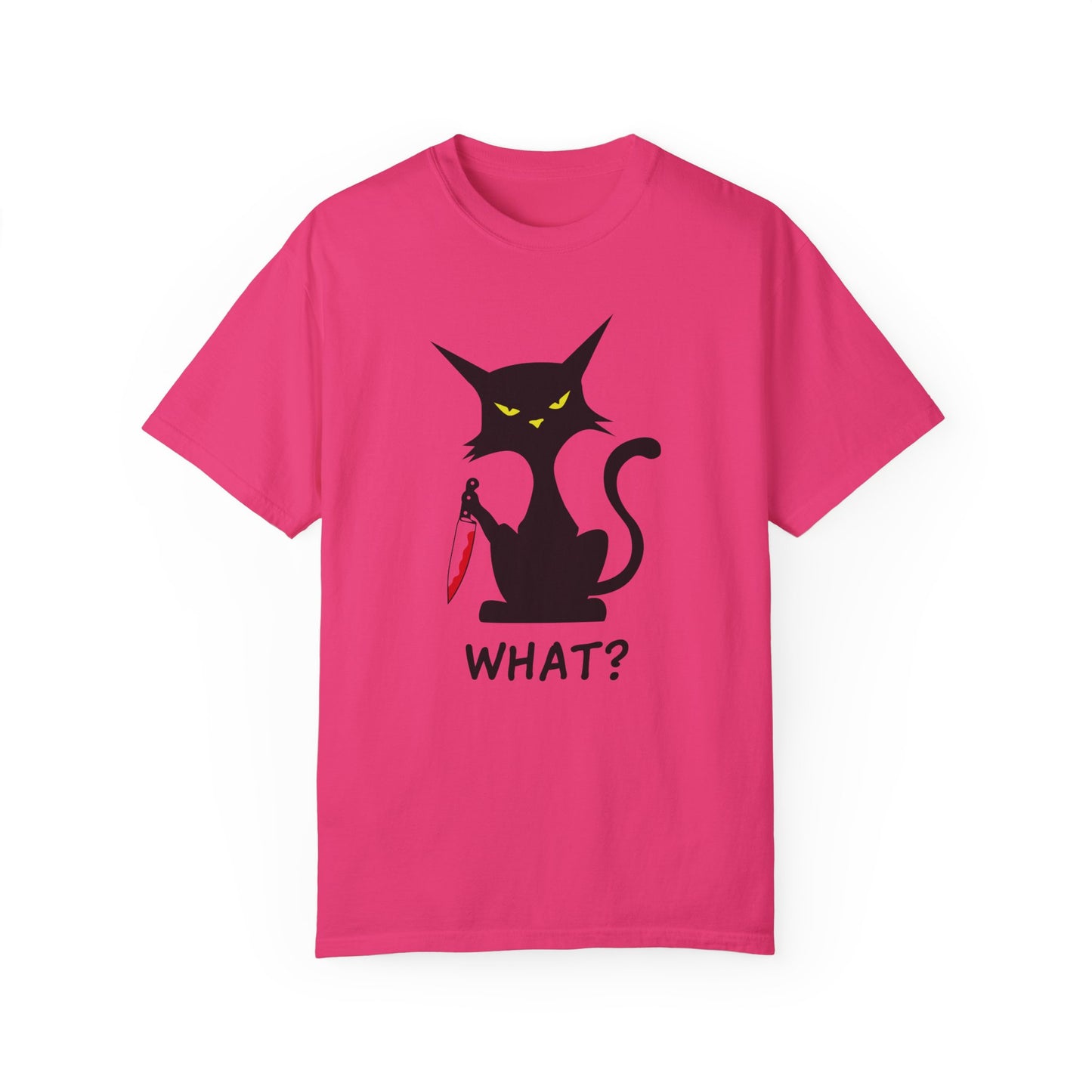 What, Meow Comfort Colors 1717 Customizable Garment-Dyed T-Shirt T-shirt