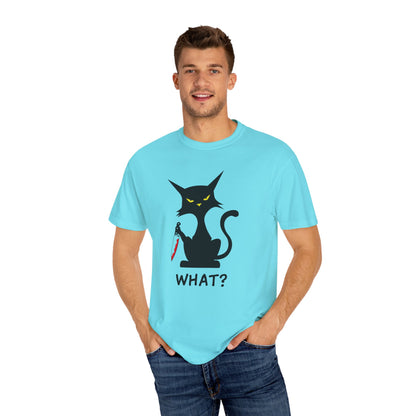 What, Meow Comfort Colors 1717 Customizable Garment-Dyed T-Shirt T-shirt