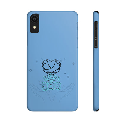 Believe In You Blue Slim iPhone X-15