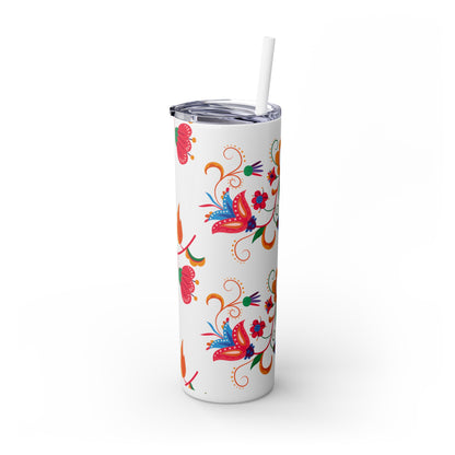 Skinny Tumbler with Straw, 20oz