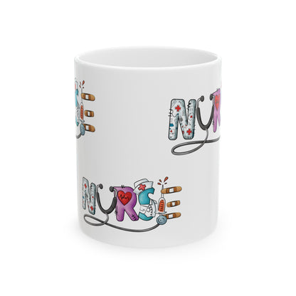 Nurse Ceramic Coffee Mug - Personalize Your Perfect Cuppa