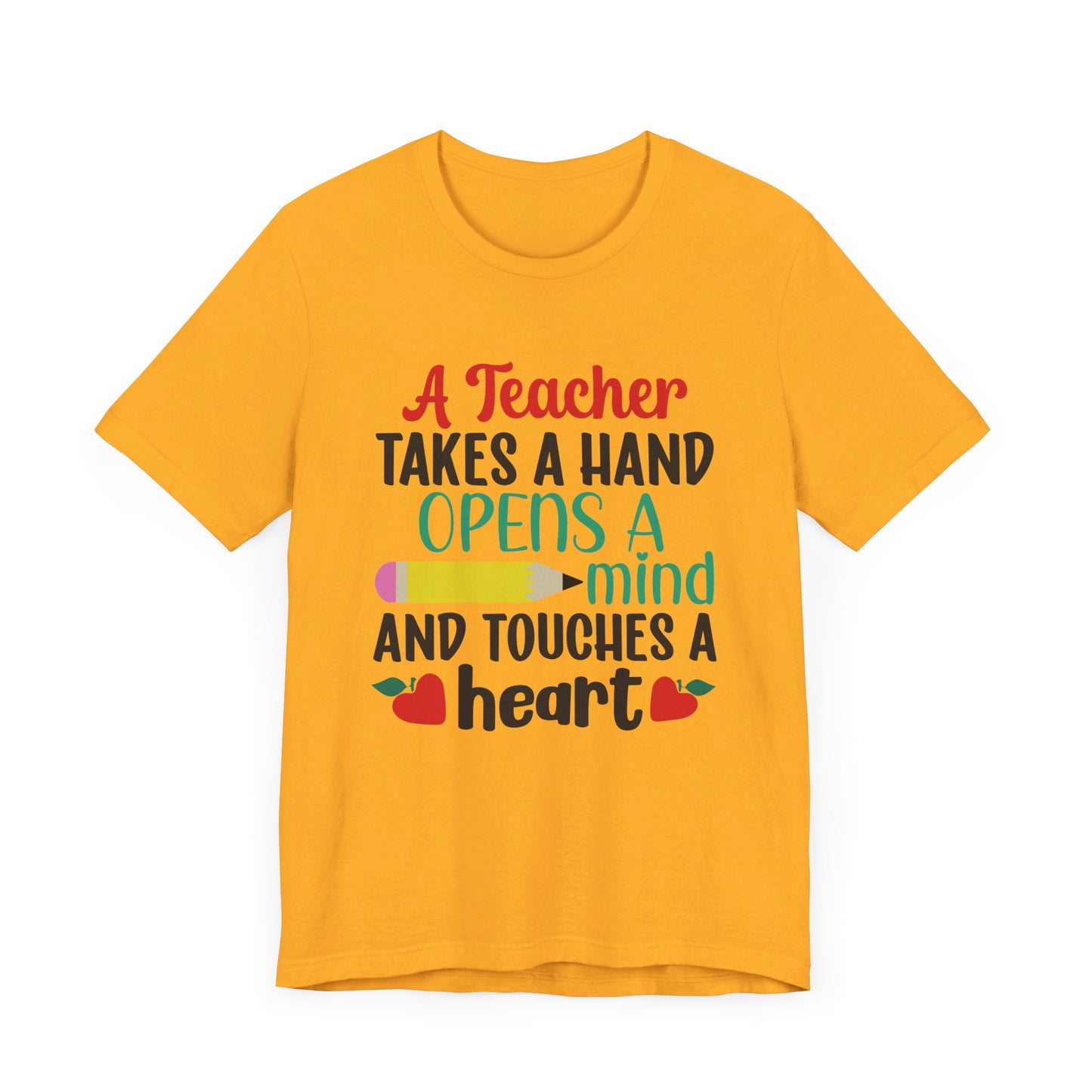 Inspirational Teacher Jersey Quote T-Shirt