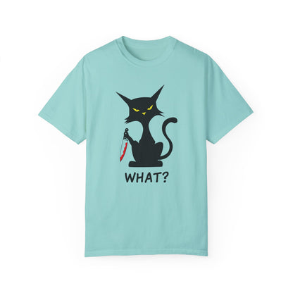 What, Meow Comfort Colors 1717 Customizable Garment-Dyed T-Shirt T-shirt