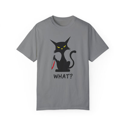 What, Meow Comfort Colors 1717 Customizable Garment-Dyed T-Shirt T-shirt