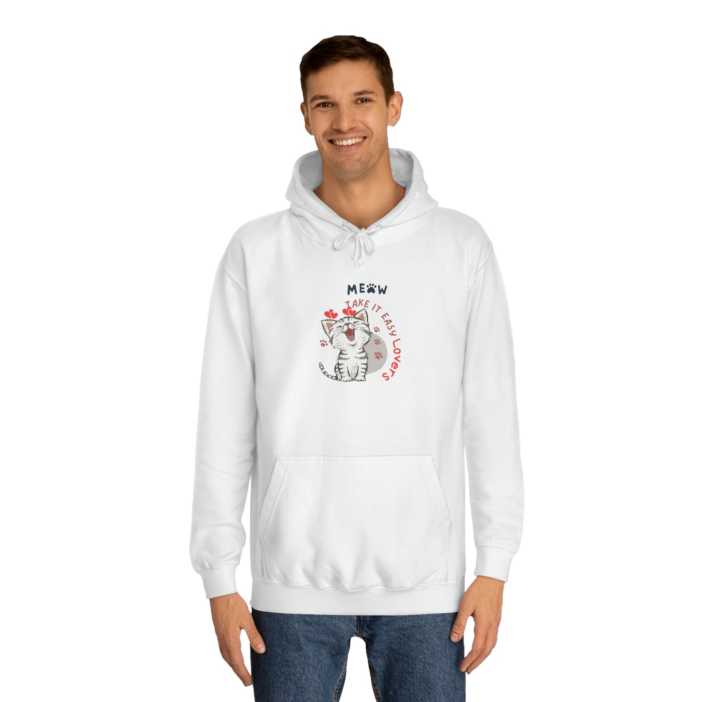 Take It Easy Lovers Hoodie - Cozy Comfort with a Stylish Twist