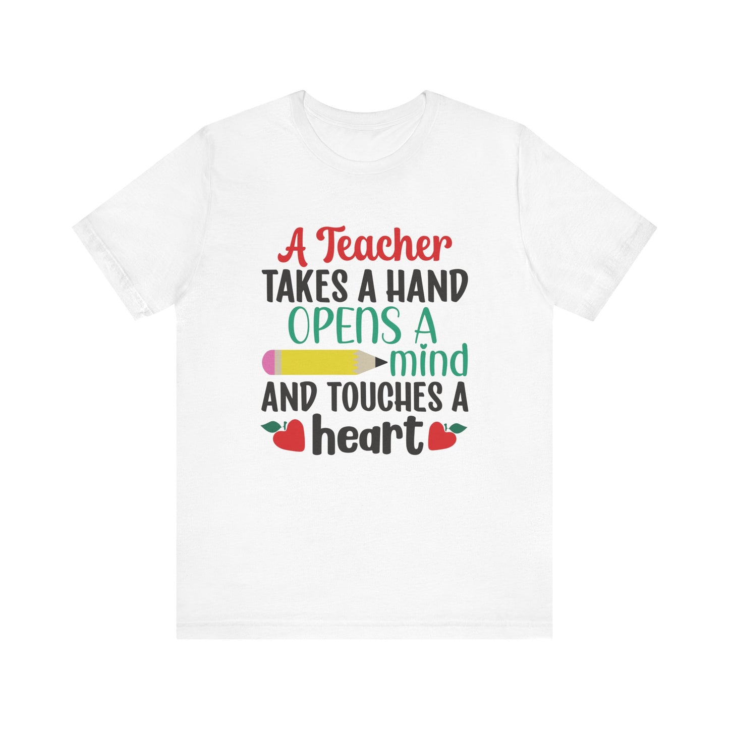 Inspirational Teacher Jersey Quote T-Shirt