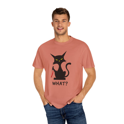 What, Meow Comfort Colors 1717 Customizable Garment-Dyed T-Shirt T-shirt