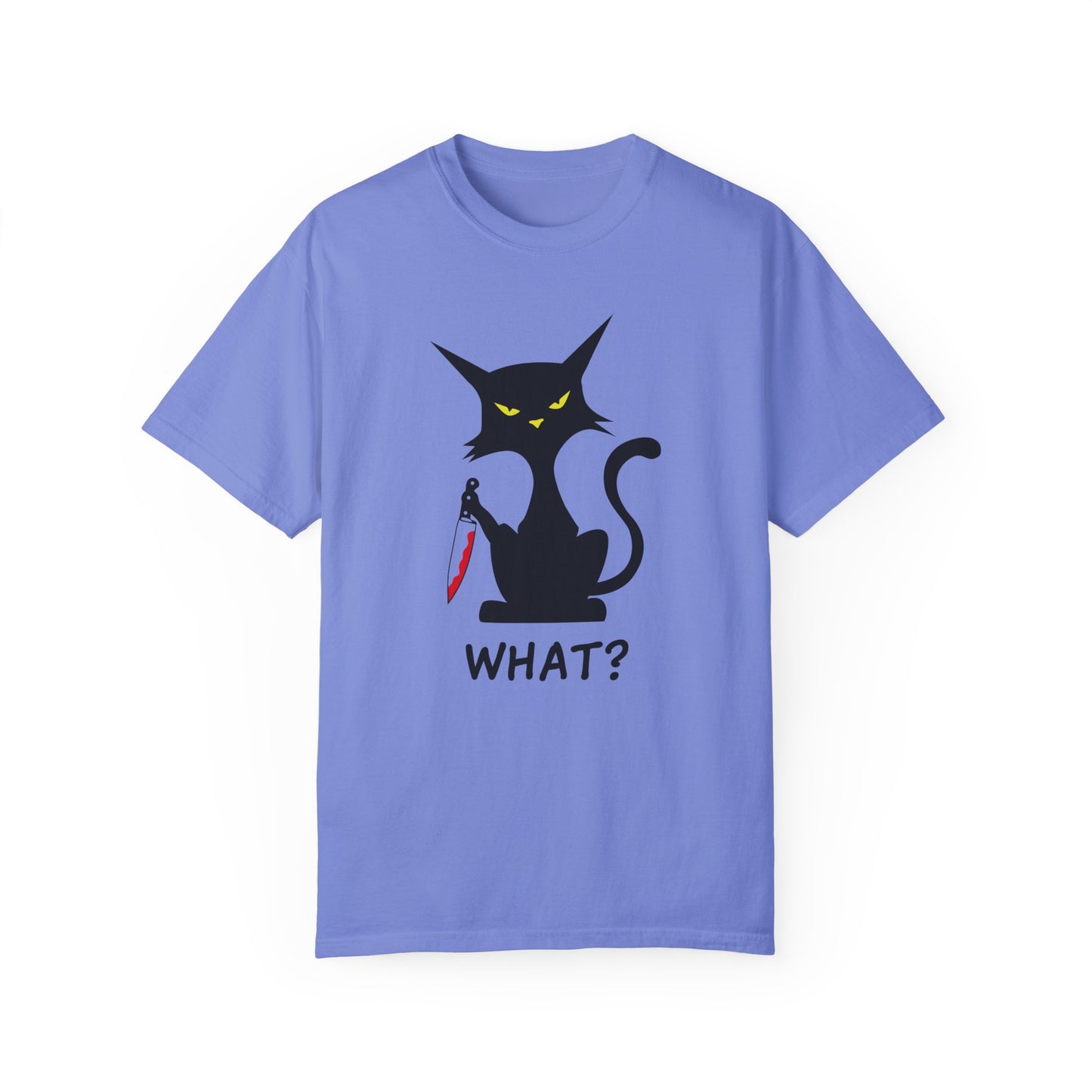 What, Meow Comfort Colors 1717 Customizable Garment-Dyed T-Shirt T-shirt