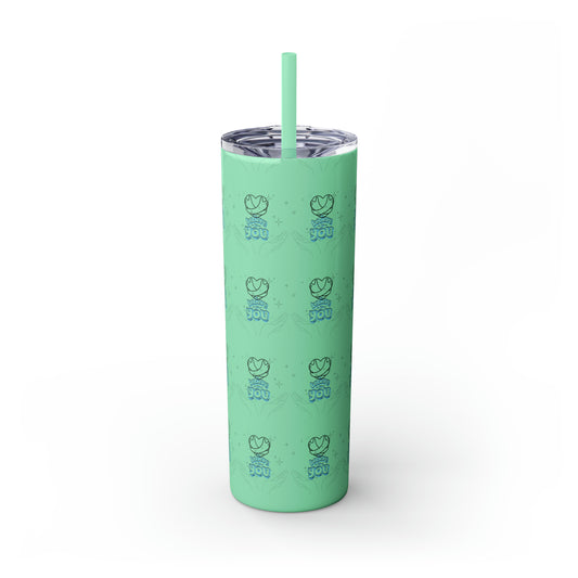 Believe In You Hot/Cold Skinny Tumbler with Straw, 20oz