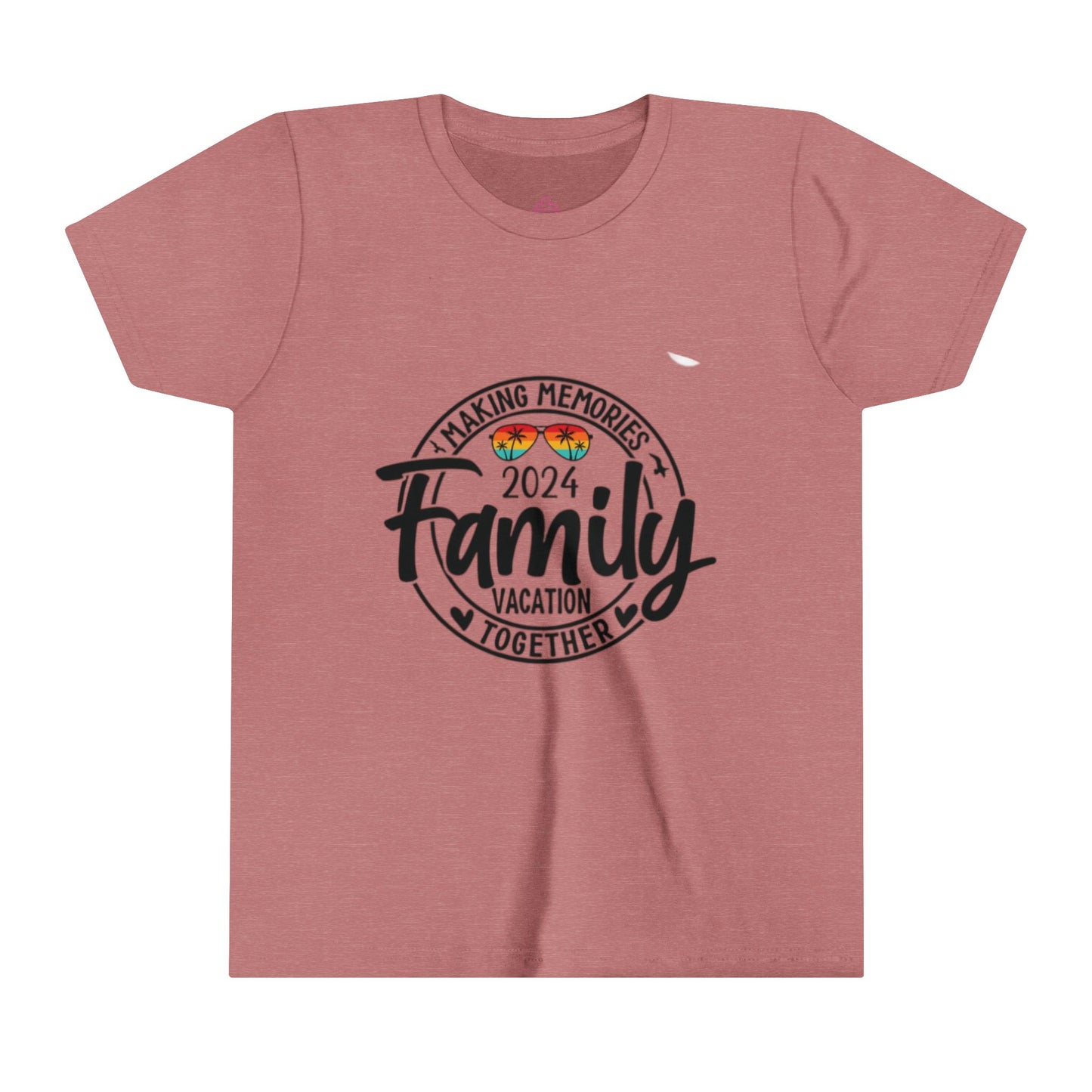 Youth Short Sleeve Making Memories Together Florida 2024 Family Vacation