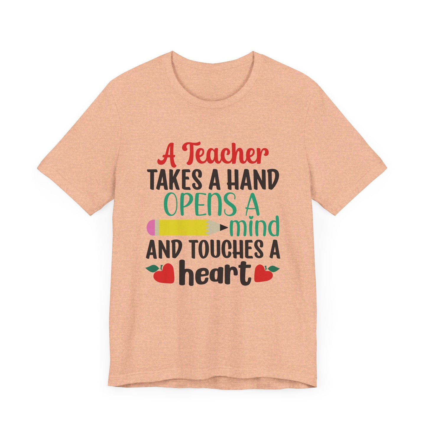 Inspirational Teacher Jersey Quote T-Shirt