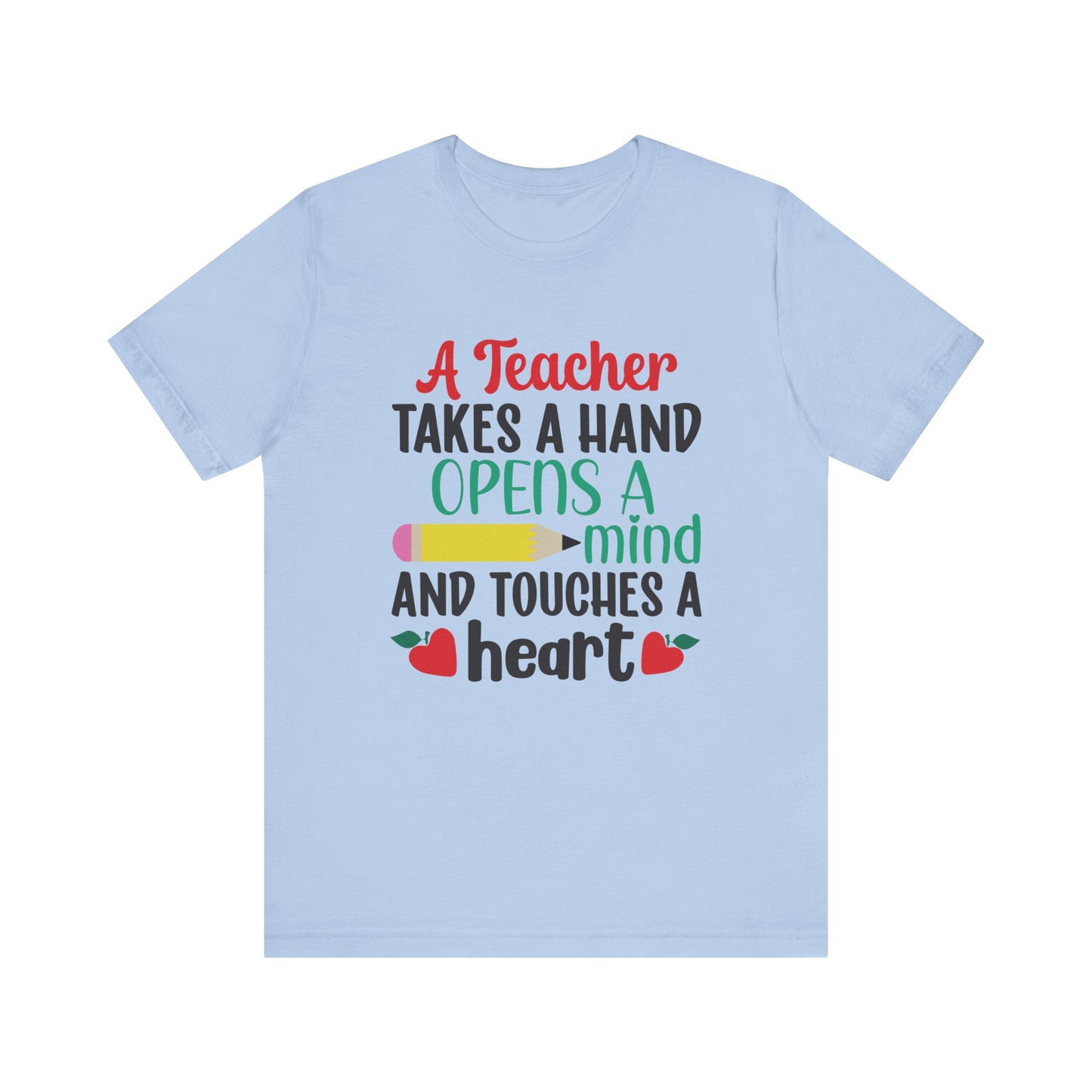 Inspirational Teacher Jersey Quote T-Shirt