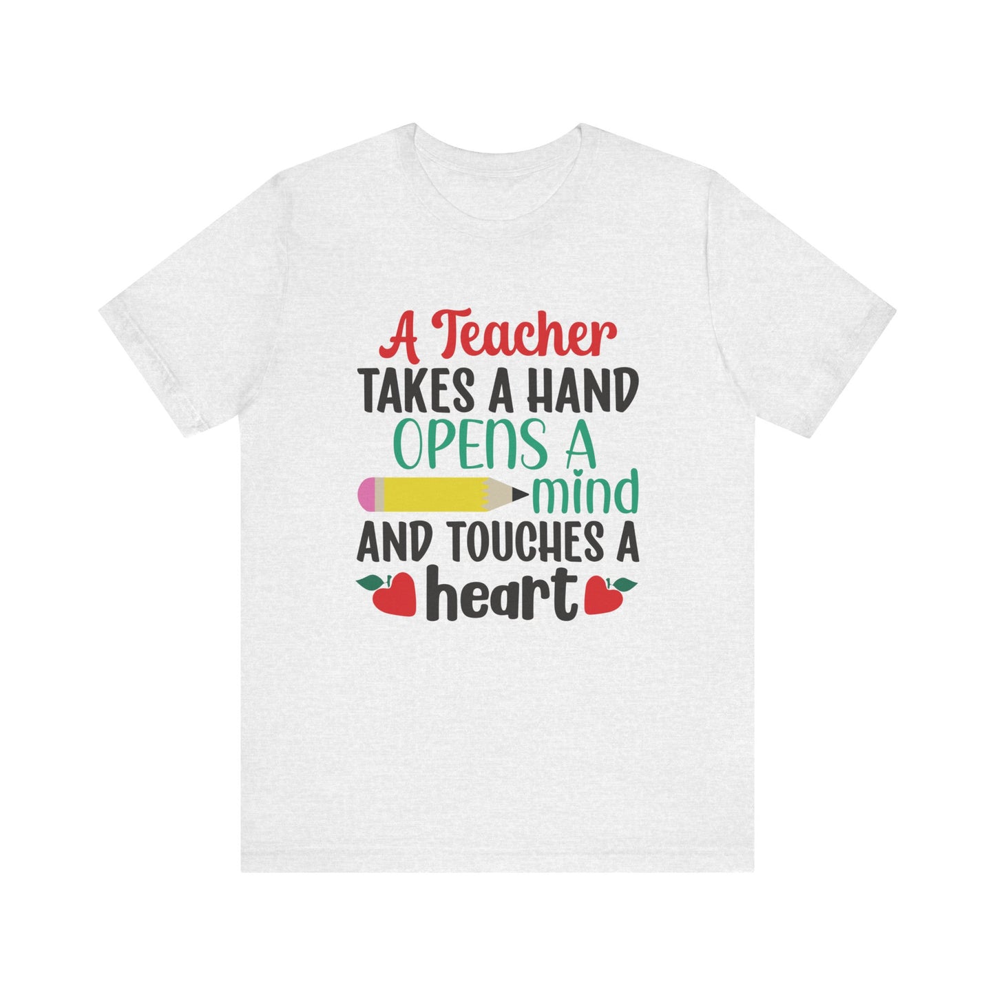 Inspirational Teacher Jersey Quote T-Shirt