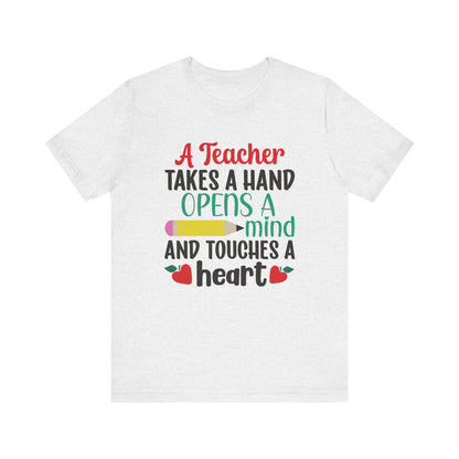 Inspirational Teacher Jersey Quote T-Shirt