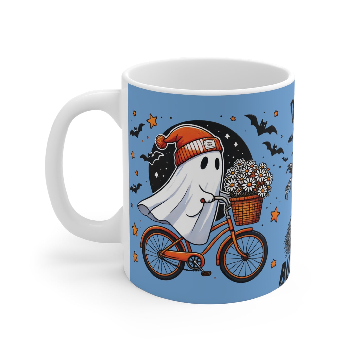 Start Your Day with a Spooky Twist Halloween Coffee Mug 11oz