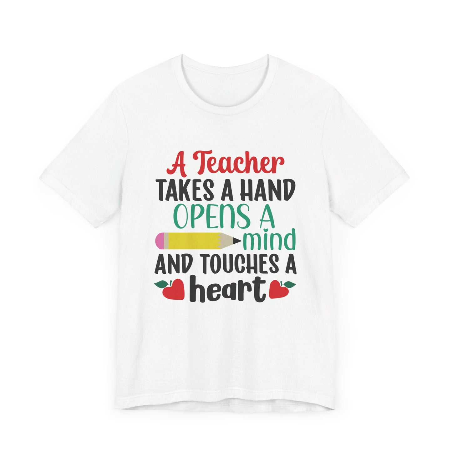 Inspirational Teacher Jersey Quote T-Shirt