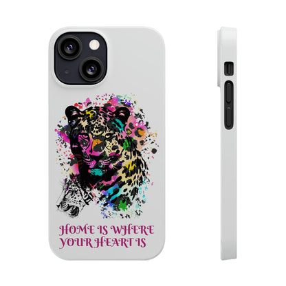Home is Where the Heart Is Slim iPhone Cases - Stylish Protection for Your Device