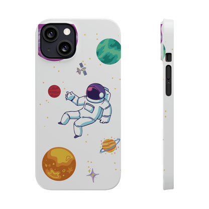 Astronaut Slim iPhone Cases - Elevate Your Device with Cosmic Style