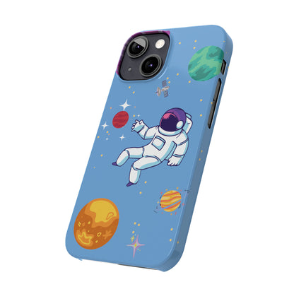 Astronaut Slim iPhone Cases - Stylish Protection for iPhone 11, 12, 13, 14, 15