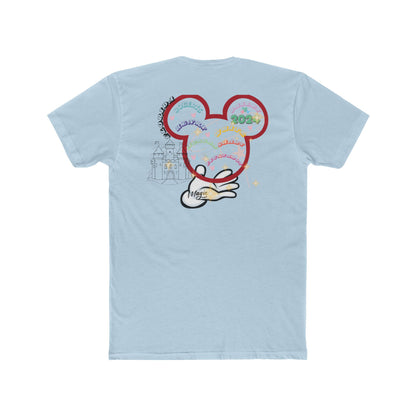 Celebrate Your Unforgettable 2024 Florida Family Vacation with Disney Characters T-Shirt