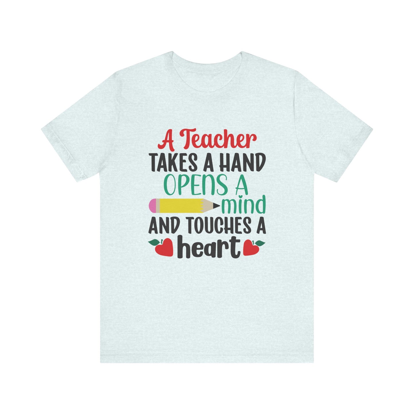 Inspirational Teacher Jersey Quote T-Shirt