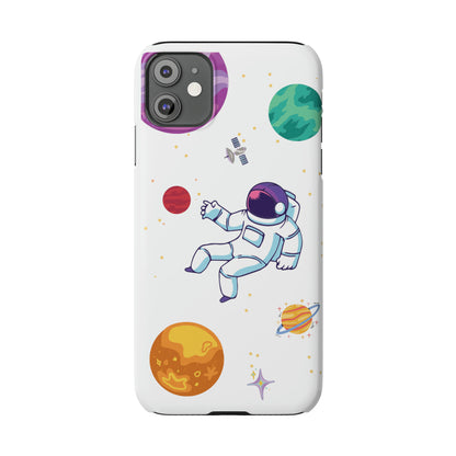 Astronaut Slim iPhone Cases - Elevate Your Device with Cosmic Style