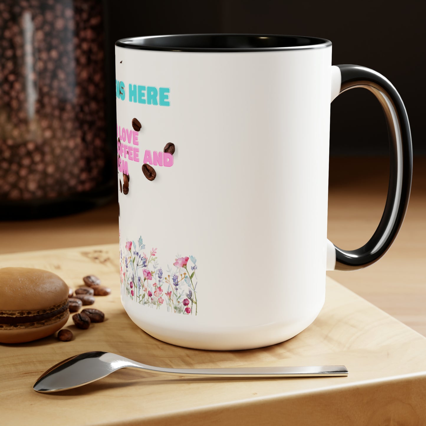 Sip in Style with Our Two-Tone 15oz Coffee Mug - Embrace Your Love Language: Sarcasm!